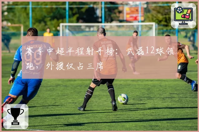 赛季中超半程射手榜：武磊12球领跑，外援仅占三席